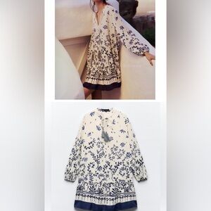 Brand new boho Zara dress size large